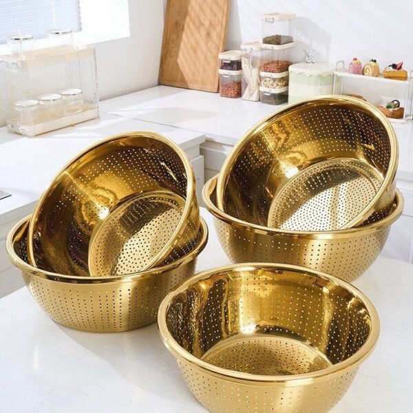 مصفاه استانلس ذهبي