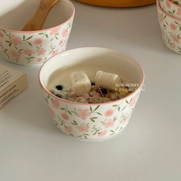 طقم بوله بورسلين 3 قطع شي ان فلوري