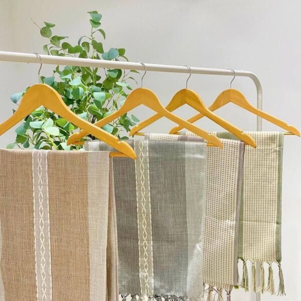 طقم شماعات 3 قطع  خشب