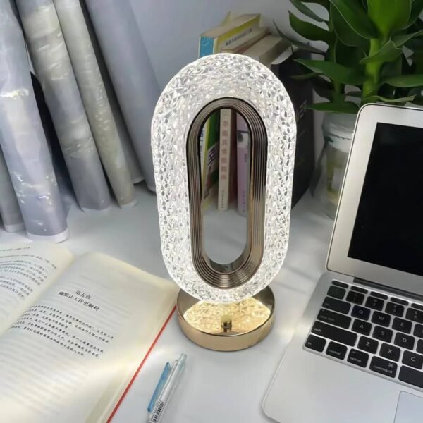 اباجوره كريستال بيضاوي