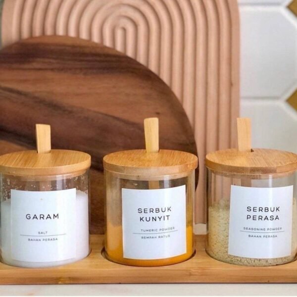 طقم توابل زجاج