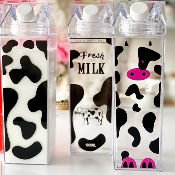 زجاجة لبن و عصير اكليرك